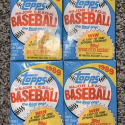 15 Packs/Sealed/Vintage MLB/Baseball Cards Collection, Selling Together 