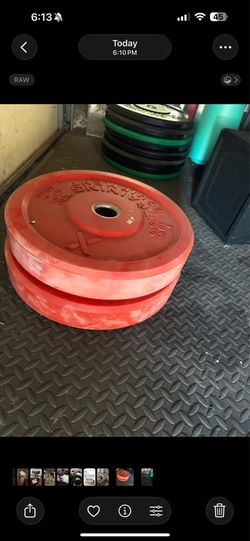 Bumper Plates NOT FREE $0.50 per pound