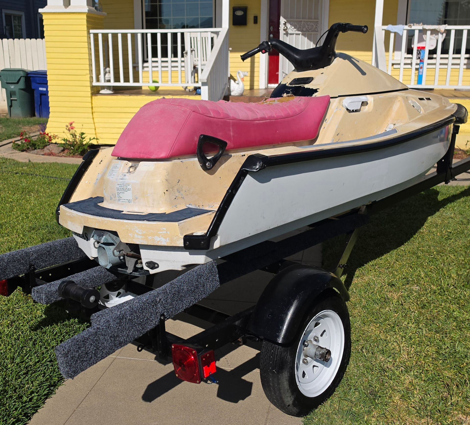 1992 Yamaha WaveRunner 3 + fully restored trailer