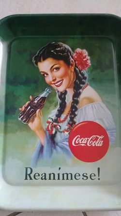 Coca cola collectors tray 1997