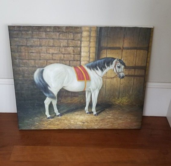 Original Painting Horse $40