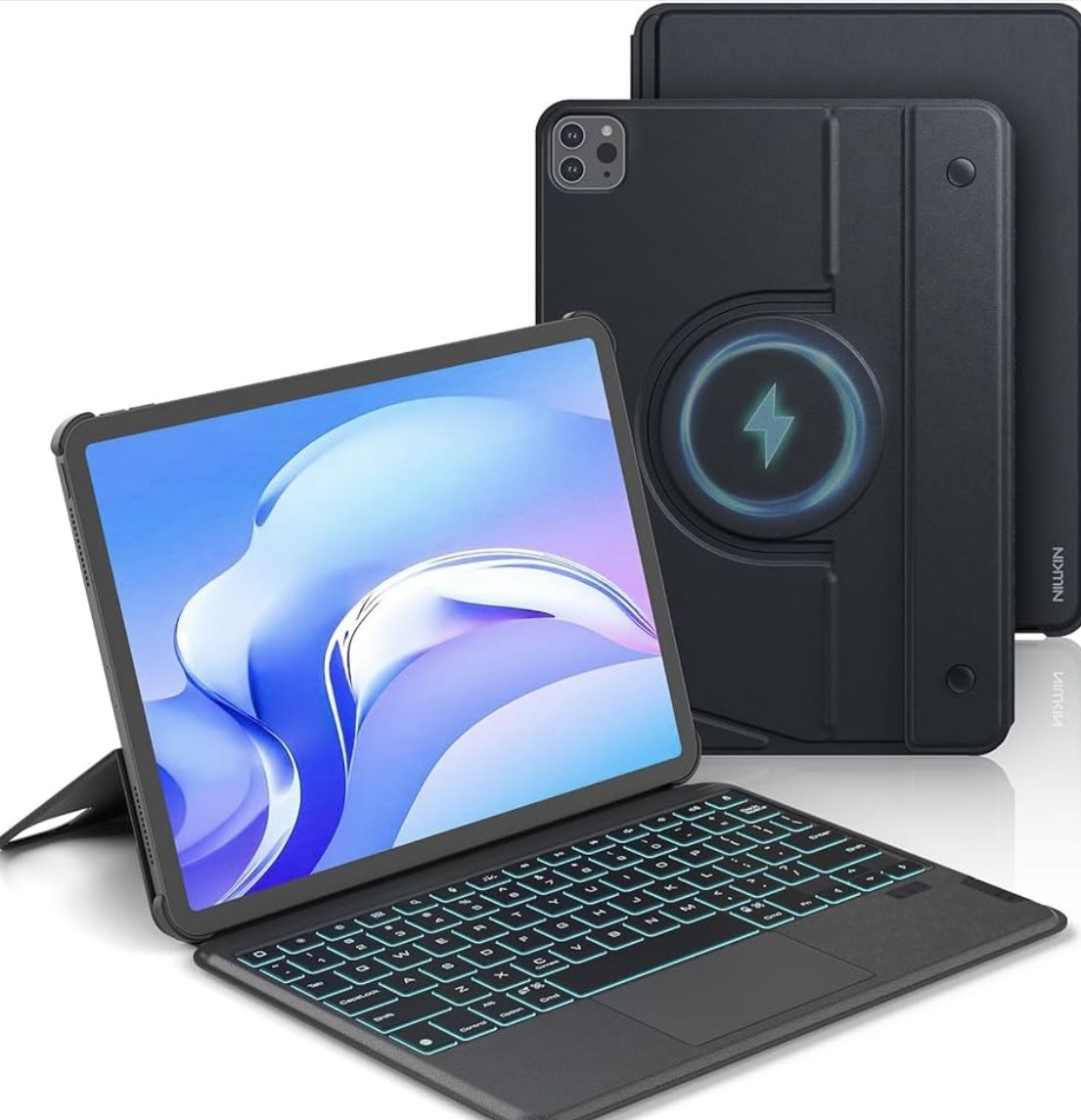 Tablet Black Case With Keyboard