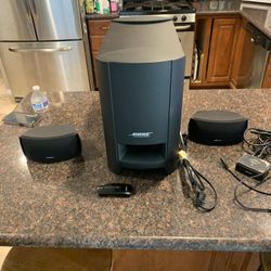 Bose Cinemate Series ll Digital Home Theater System Ready To Hook Up 