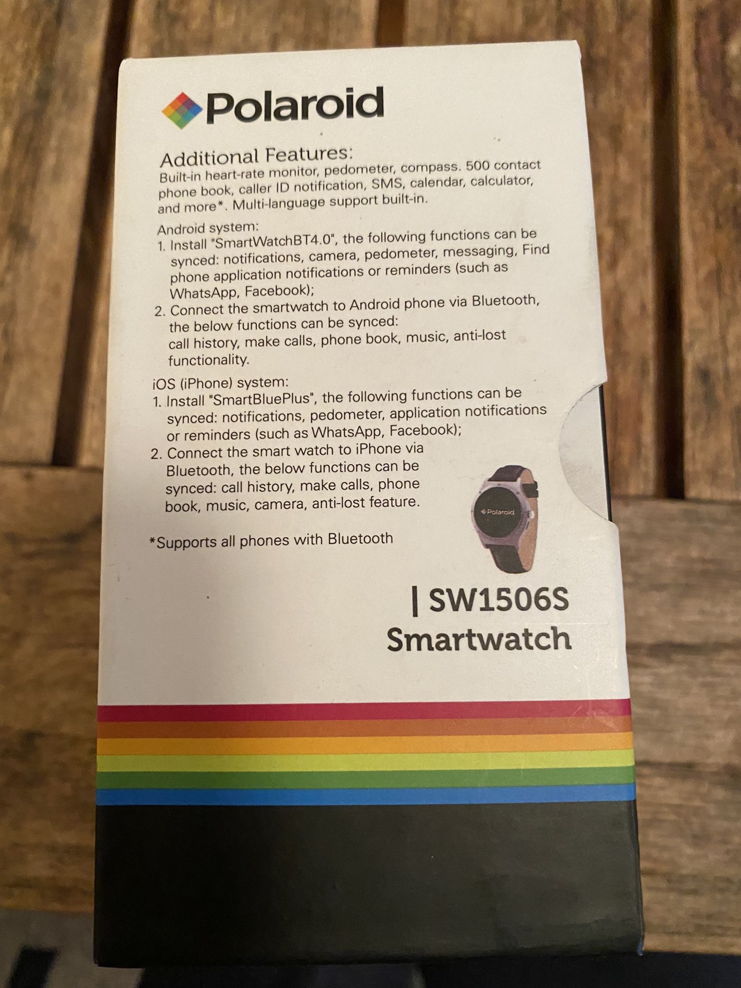 Brand New Polaroid Smart Watch Including Charger And Original Packaging for Sale in Austin TX OfferUp