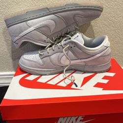 Size 9 Wolf Grey Pure Platinum