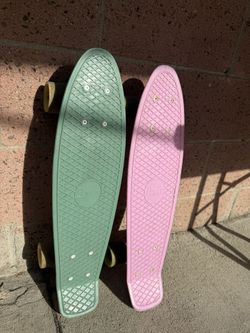 22-inch green plastic cruiser skateboard, Green 22" Penny Board