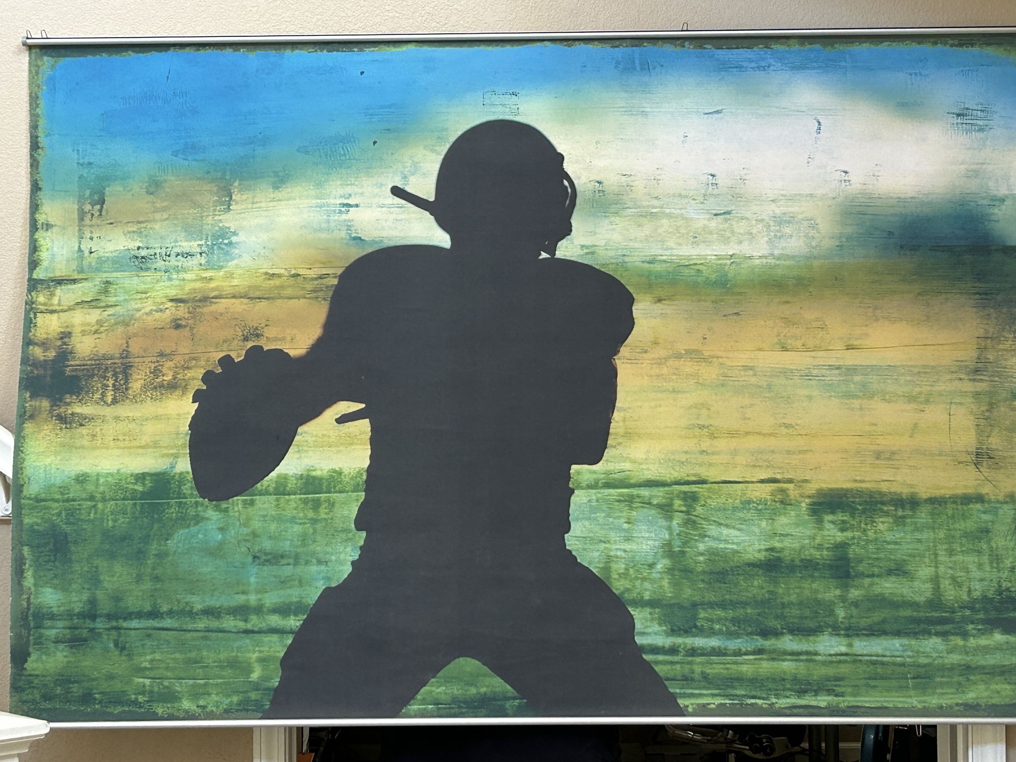 Pottery Barn Football Wall Art – $60 OBO