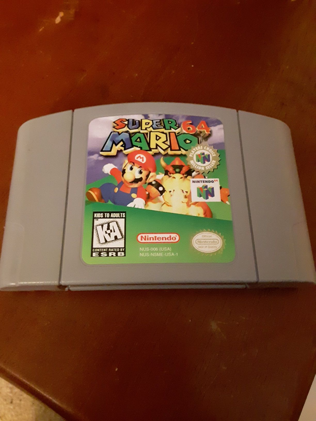 Mario 64 works great