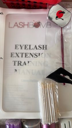 Eyelash extension and lash lift kit