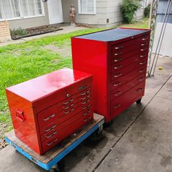 Mac tool box is a 2 piece all the drawers are working 