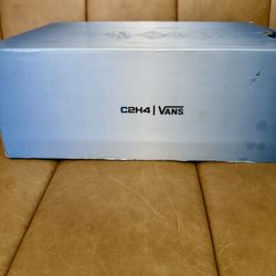 Special Edition “C2H4” VANS SIZE 10.5. Worn Only Once$90 Cash. The Bottom Of The Shoe Glows In The Dark.