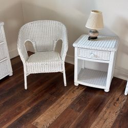 Wicker Bedroom Set