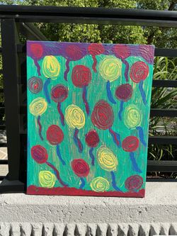 Hard times original painting