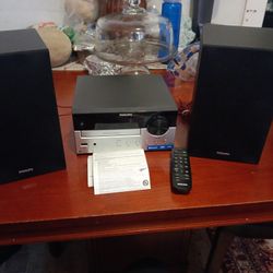 Philips Micro CD Player With Bluetooth System