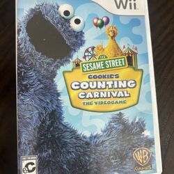 Sesame Street: Cookie's Counting Carnival (Nintendo Wii, 2010) 