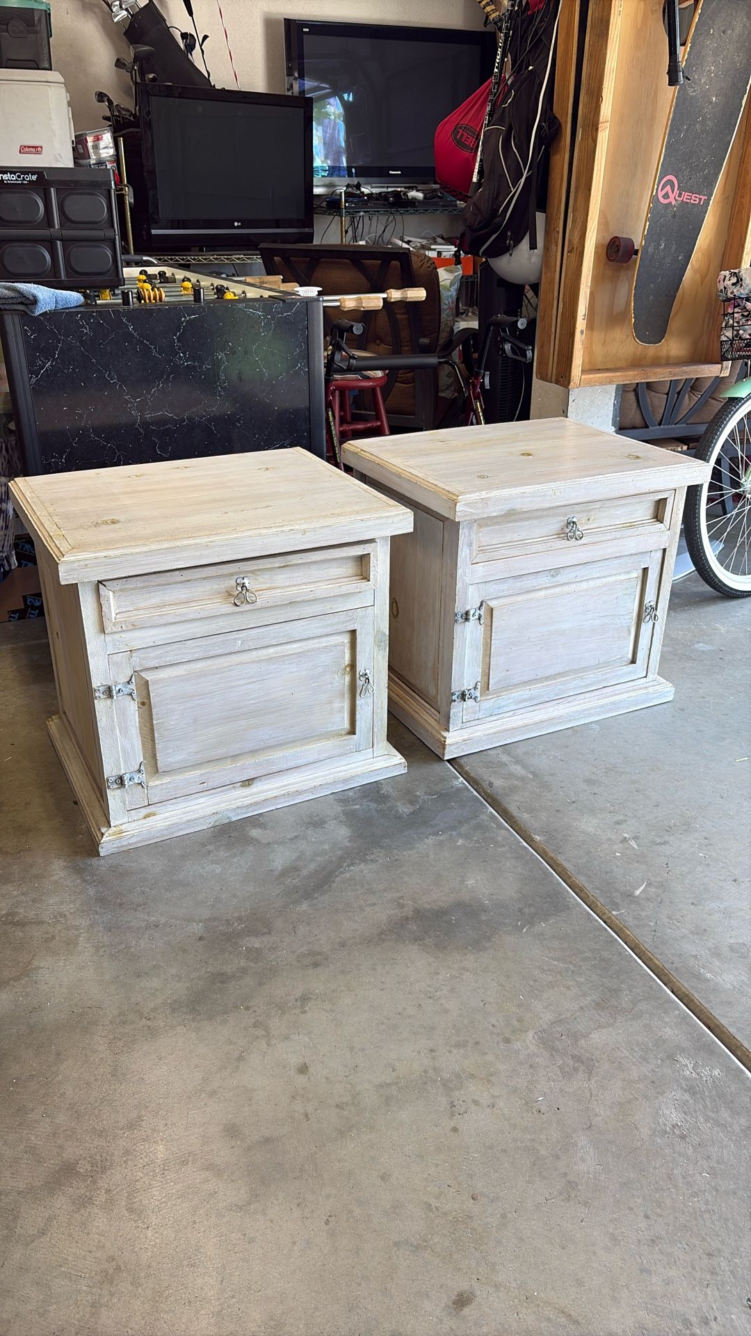 Wood End Tables