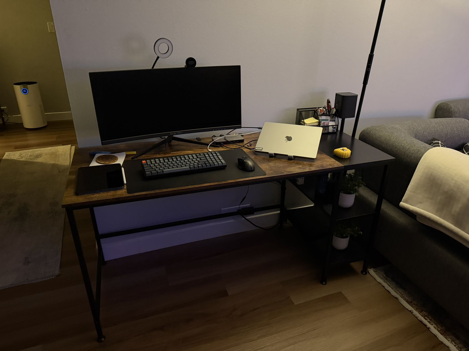 Rustic Industrial Style Computer Desk for Sale - Chicago Pickup Only