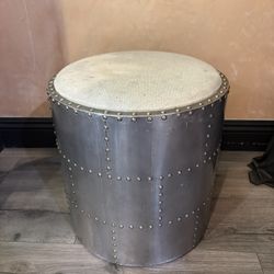  Stool Faux Metal Finish