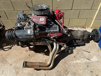 350 TBI and 350 carb engine and trans