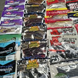 Large Lot Of  Bass Fishing Tackle And Baits