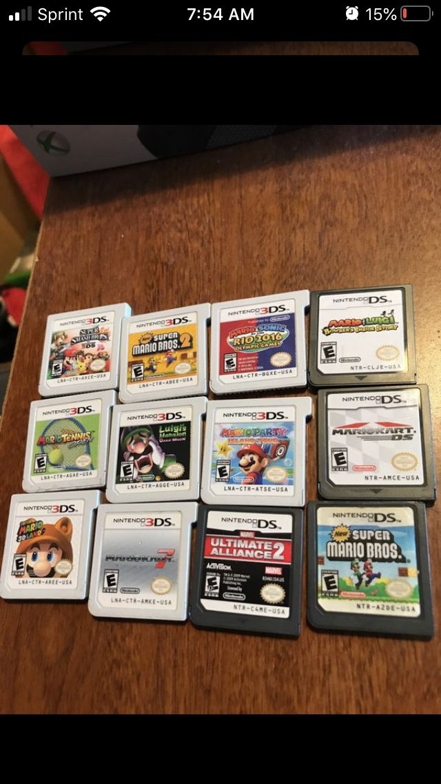 3ds and ds games