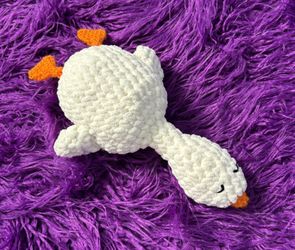 Crochet Silly Goose Cuddly Stuff Animal
