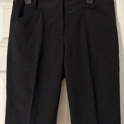 Annika Cutter & Buck Women’s Golf Dress Shorts Black Size 10