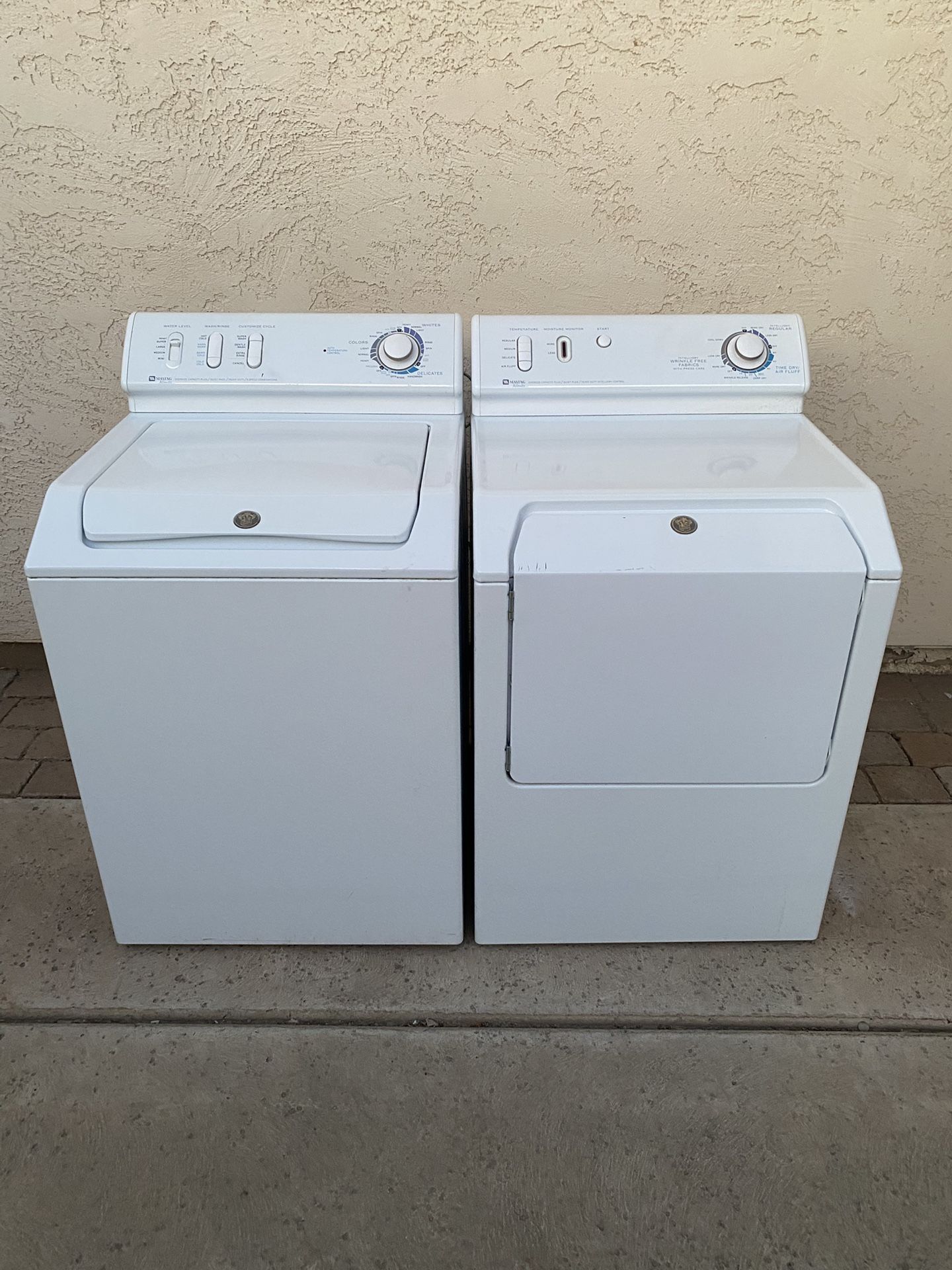 Washer And Electric Dryer