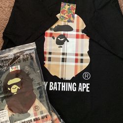 burberry bape tee