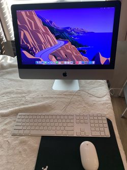 2017 Apple iMac 21.5-inch Retina 4K Display 3ghz Quad Corei5 Intel 8gb Ram 256gb Ssd With Wireless Mouse And Wired Keyboard   Small Scratch on screen