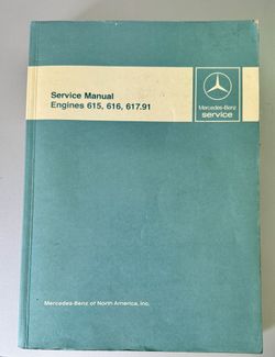 Mercedes-Benz OEM Engine Manual — Diesel Engines 615, 616, 617.91