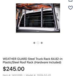 Weather  Guard  Steel Truck Rack 64.82-in