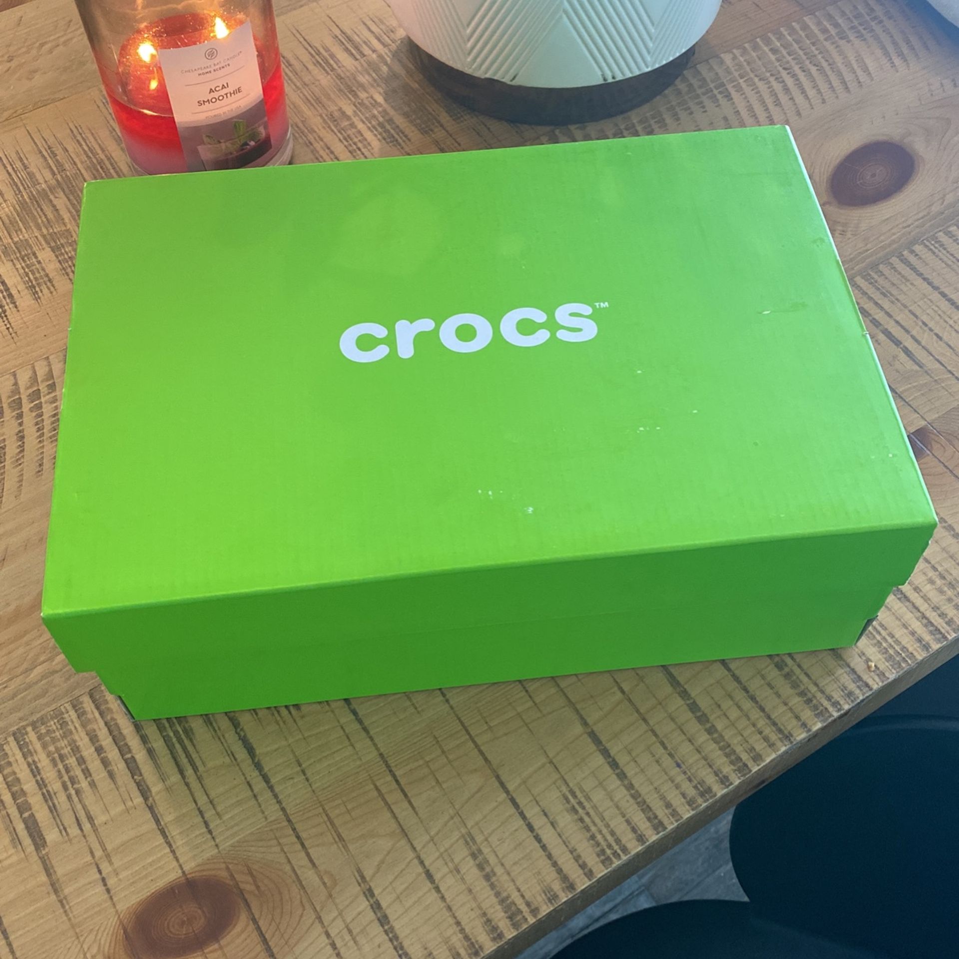 Croc Cyprus V Heel In Black