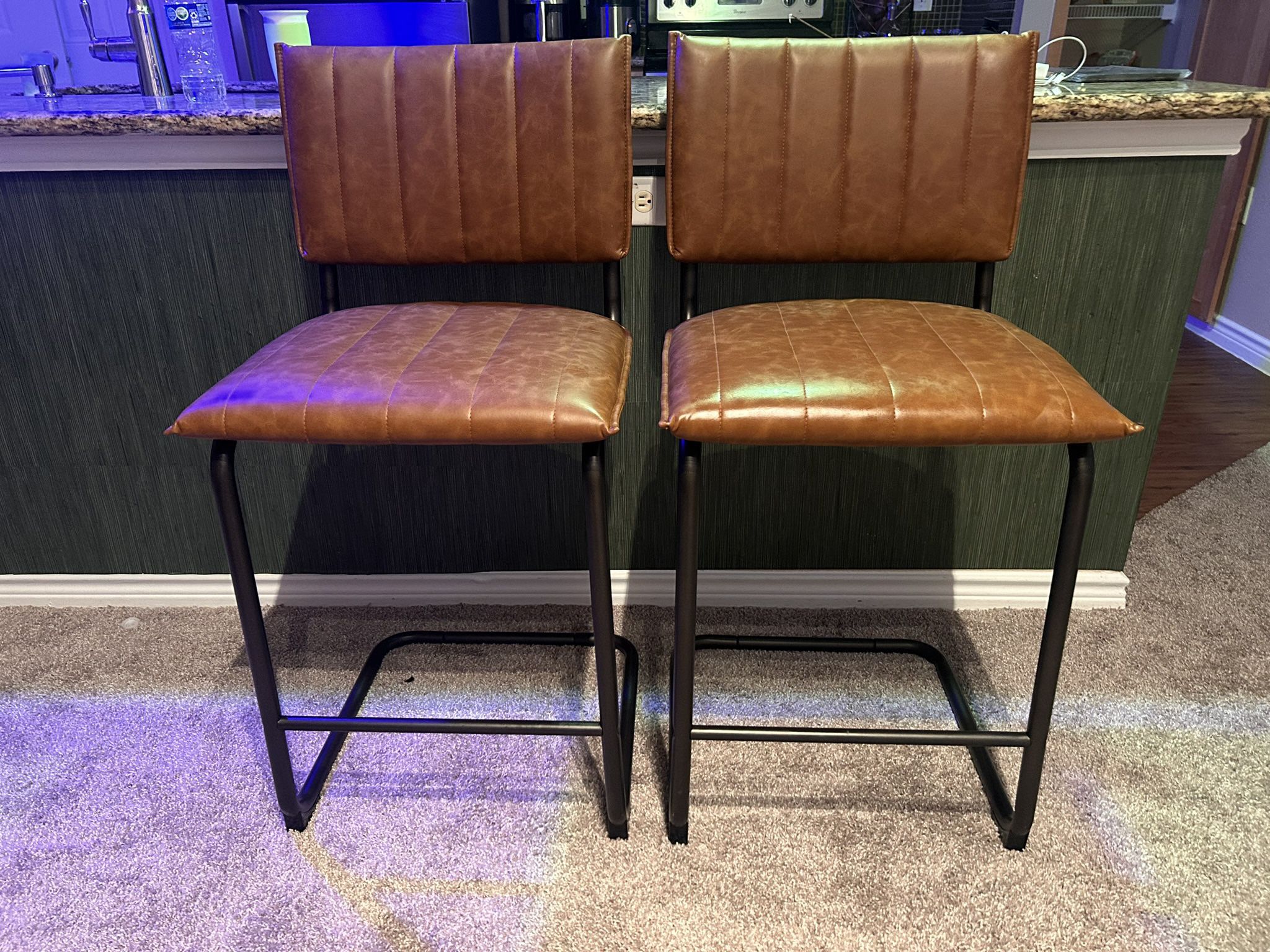 Two Stool Chairs Brand New 