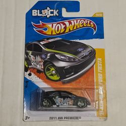 2011 Hot Wheels Black Hoonigan Ken Block Ford Fiesta