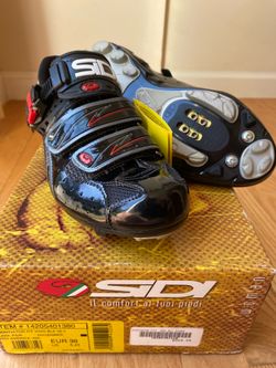 Brand New Sidi  Dominator Fit Womens 6.5 cycling shoes