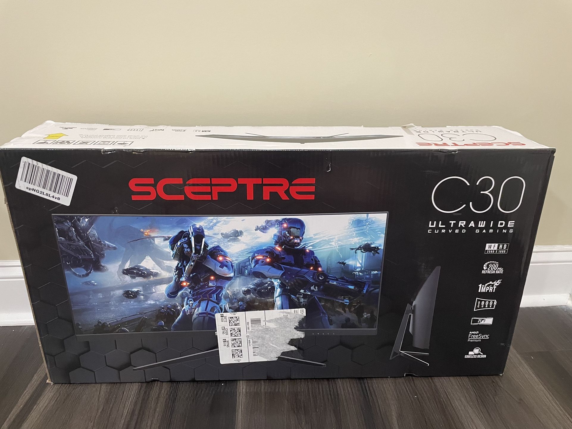 Sceptre C30 UltraWide 200HZ Gaming Monitor