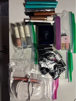 Nail Polish & Makeup Set – Gel Polish, Water-Based Nail Polish, Nail Lamp, Eyebrow Pencil & Eyeshadow Kit