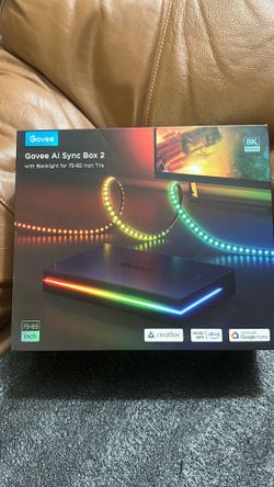 Govee AI sync box 2 with backlight for 75-85 inch TVs NEW