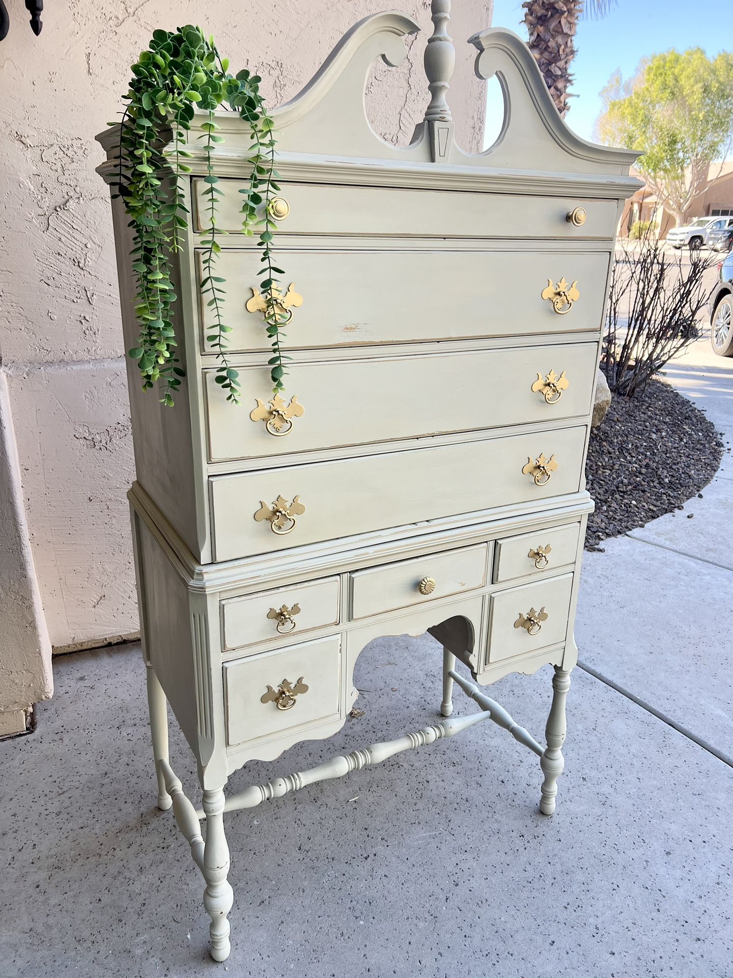 Beige Dresser
