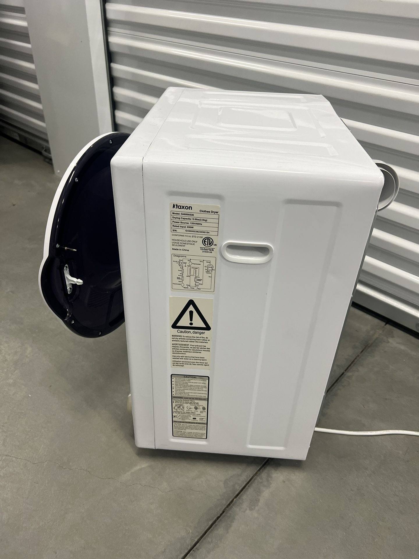 dryer and washer combo