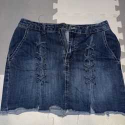 Jean Skirt 