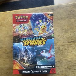 Pokemon Surging Sparks Booster Bundle
