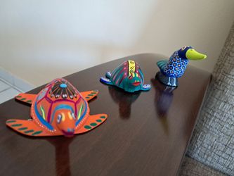 3 piezas del taller ZFR  de Oaxaca México