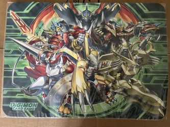 Digimon Protagonists TCG Playmat with Wargreymon Gallantmon Imperialdramon etc. Official