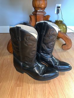 Western style cowboy boots size 14 D