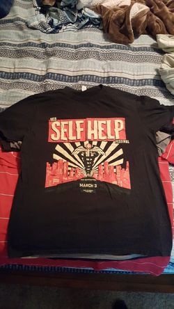 Self Help Festival VIP shirt.