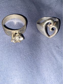 Woman Silver Rings