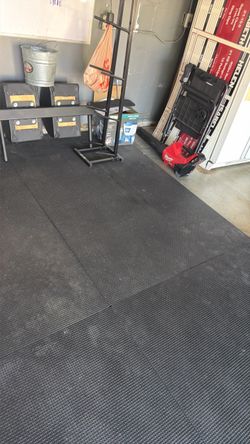 Gym mats 6’x4’ x 3/4”