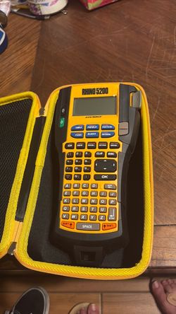 Rhino 5200 Label Maker